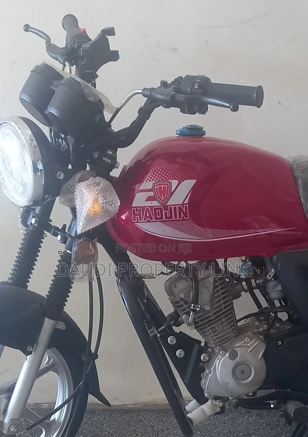 New Haojin HJ125 2025 Red