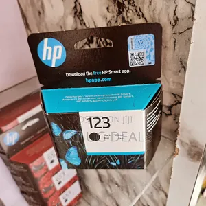 HP 123 Black Printer Ink Cartridge for Deskjet 2130 - Black