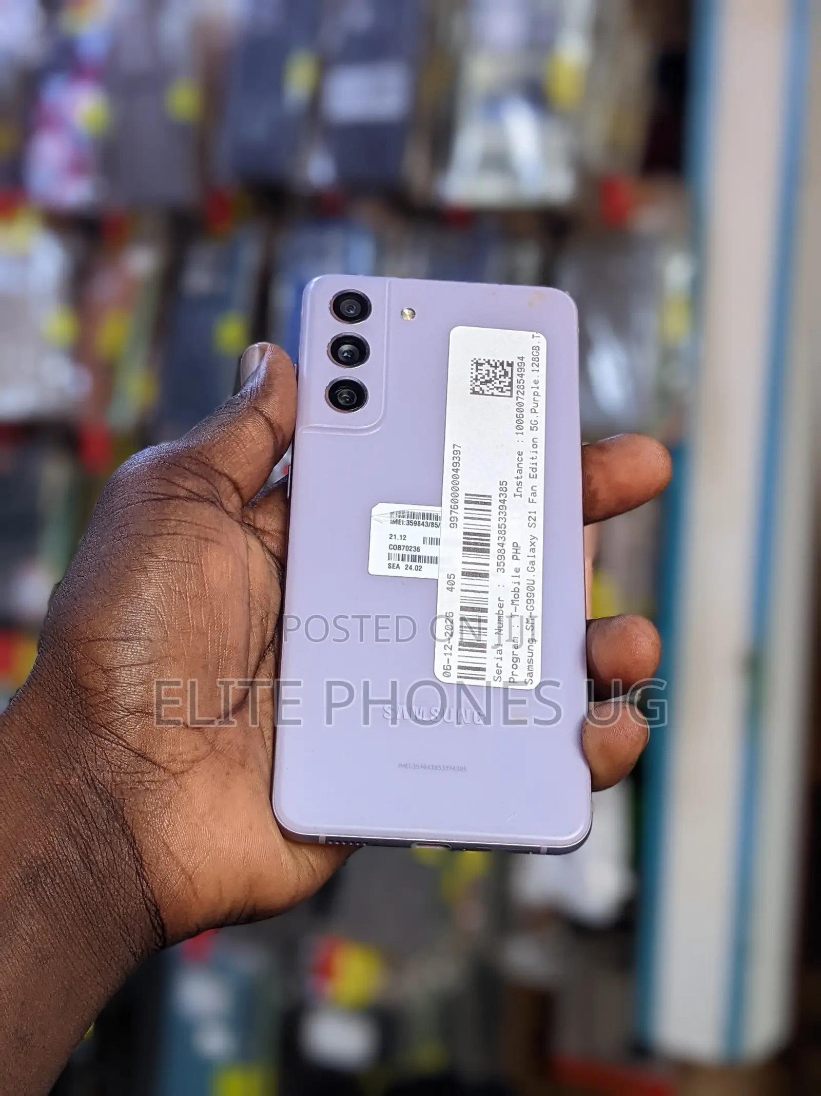 Samsung Galaxy S21 FE 5G 128 GB Purple