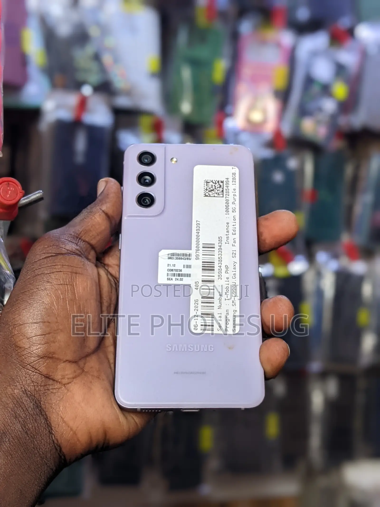 Samsung Galaxy S21 FE 5G 128 GB Purple