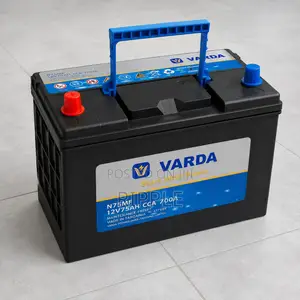 75Ah Varda N75 700CCA Maintenance Free Car Battery 12V