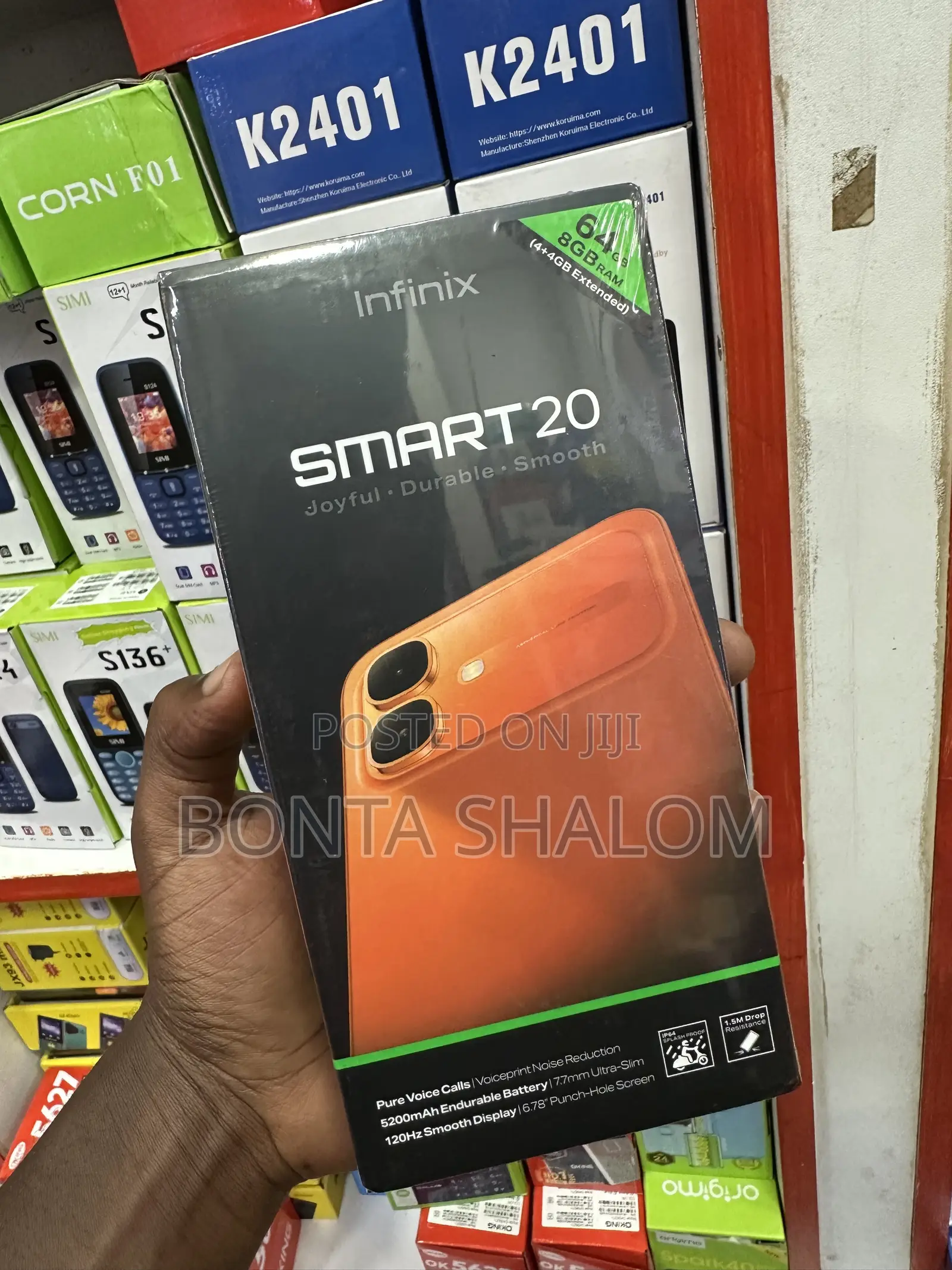 New Infinix Smart 20 64 GB Blue