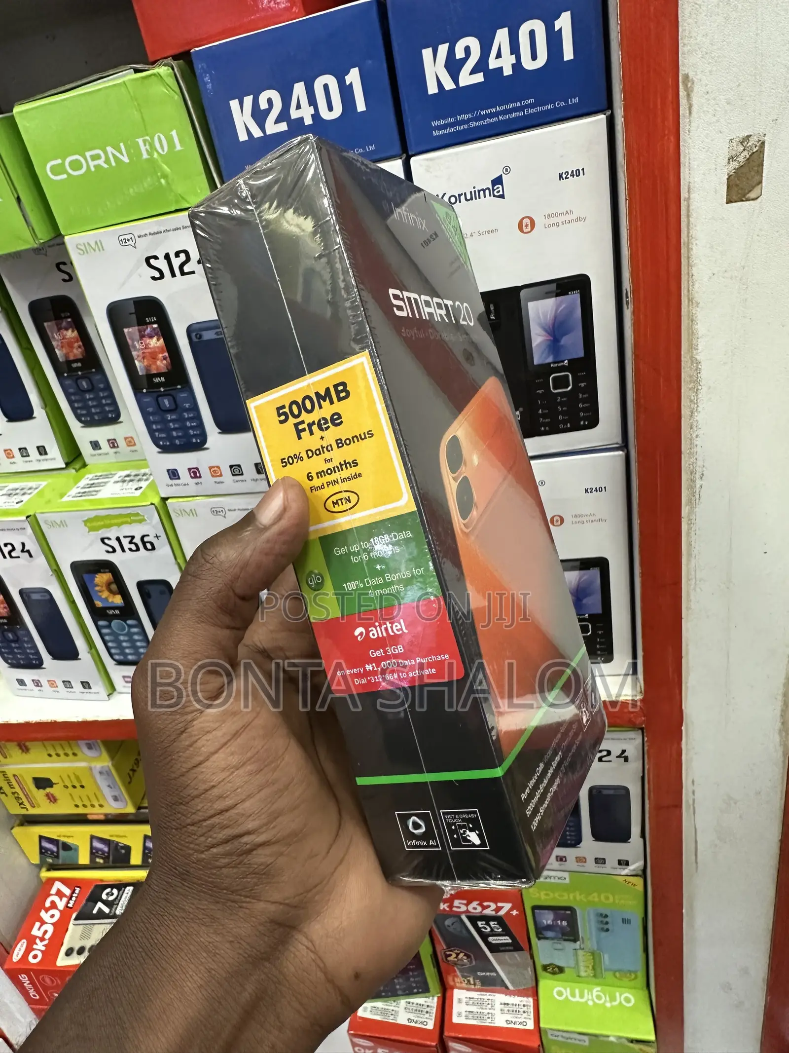 New Infinix Smart 20 64 GB Blue