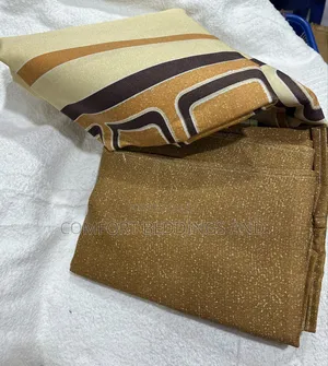 Square Fashion Curtains Brown