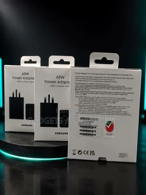 Samsung 65W Power Adapter.