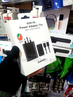 Samsung 65W Power Adapter.