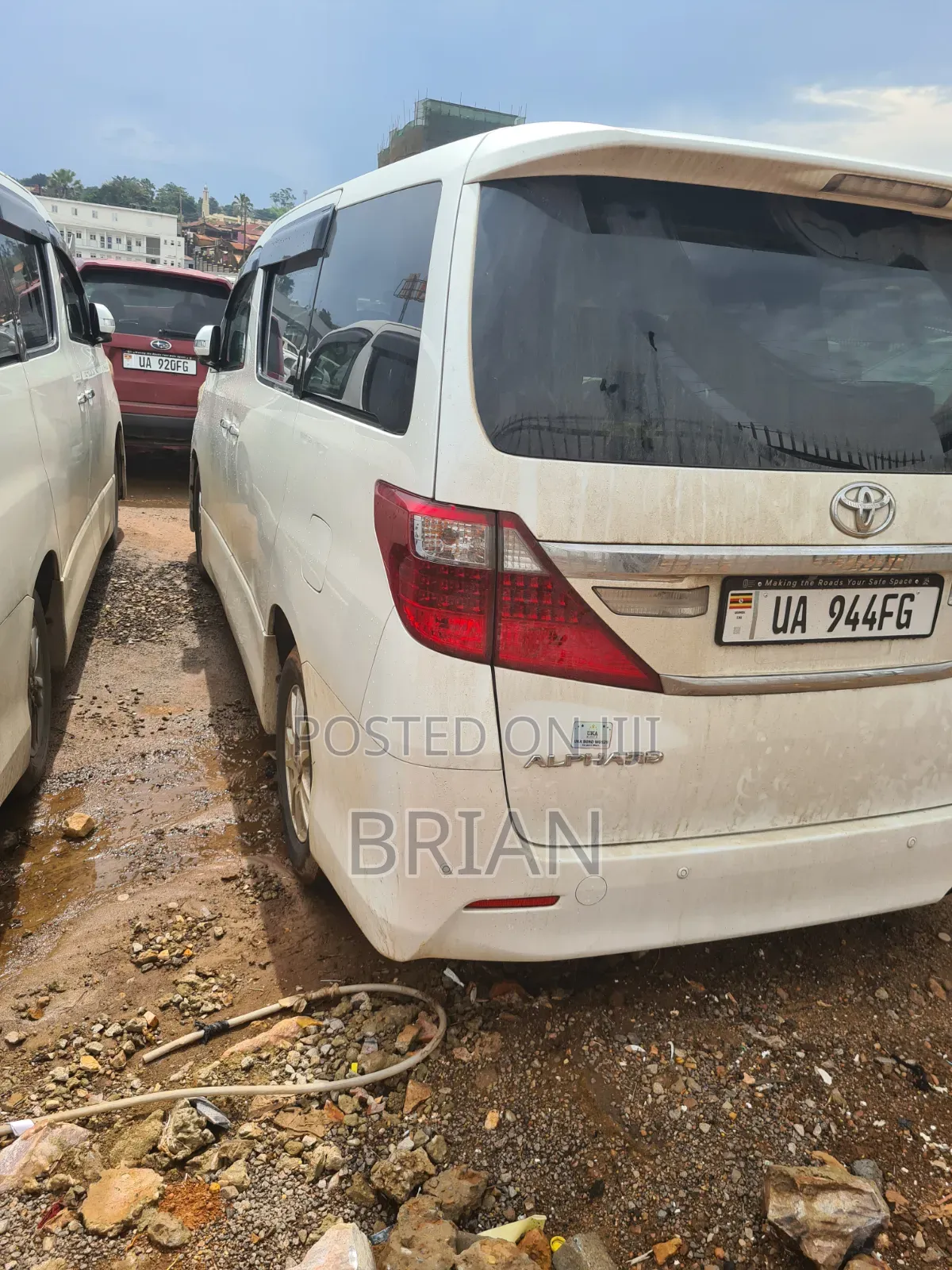 Toyota Alphard 2012 White