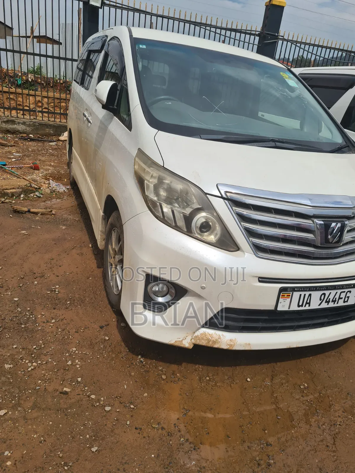 Toyota Alphard 2012 White