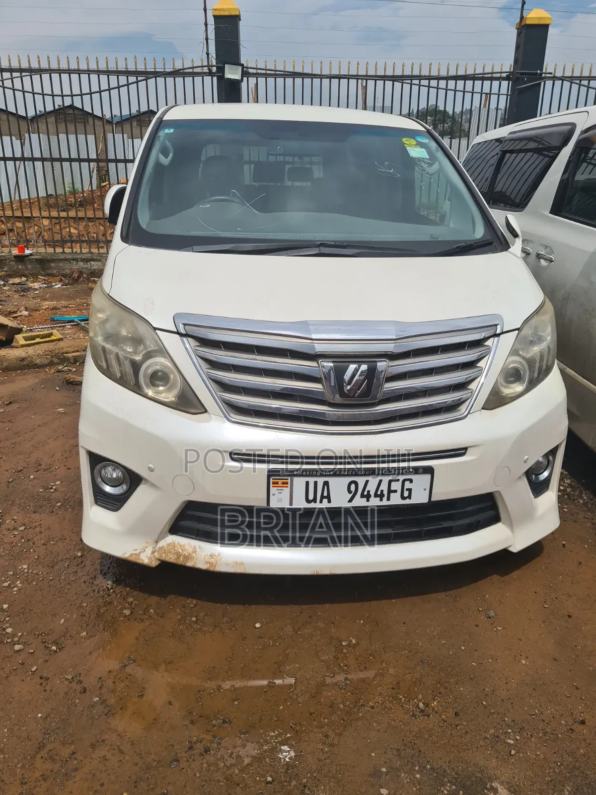 Toyota Alphard 2012 White