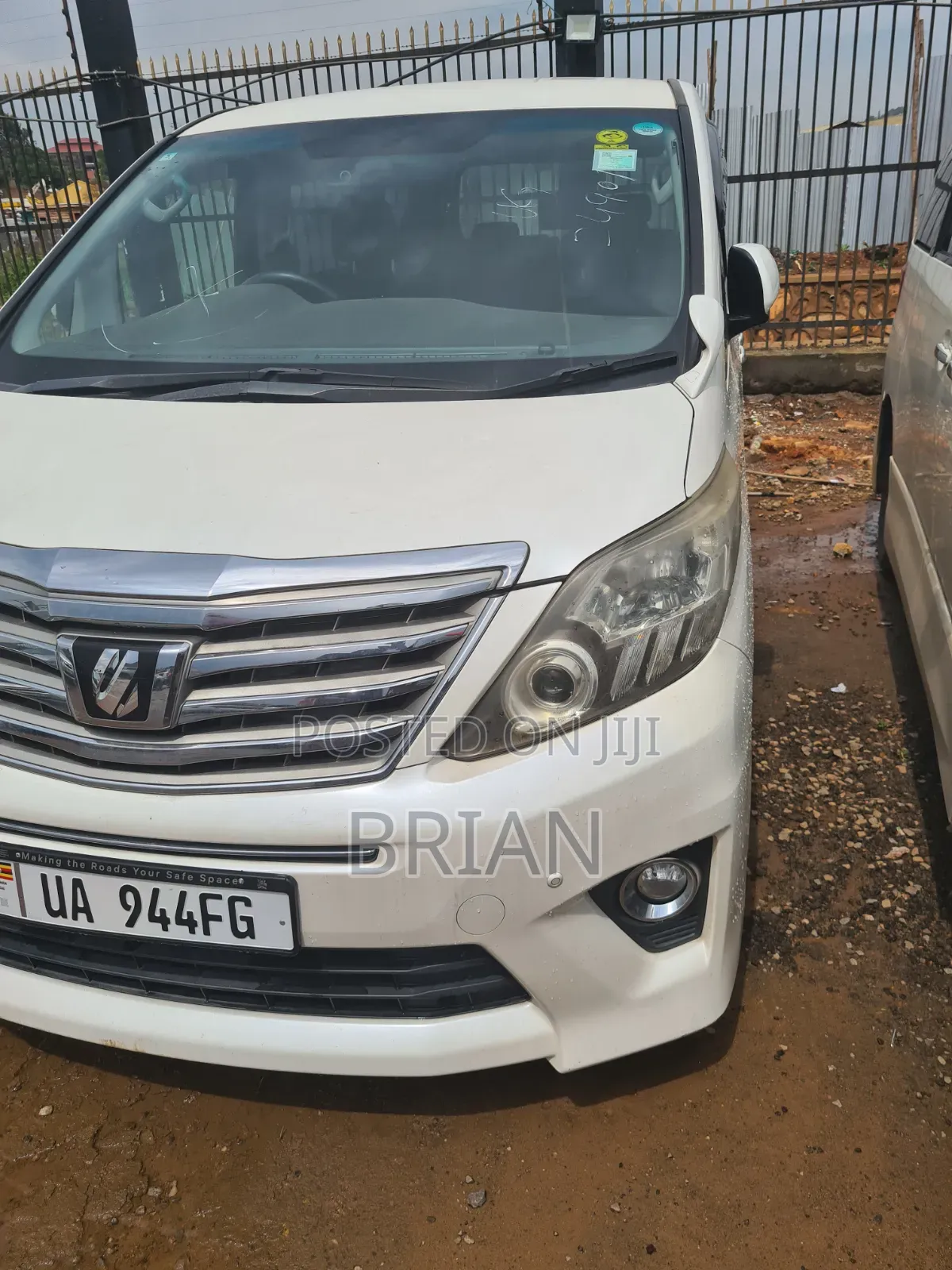 Toyota Alphard 2012 White