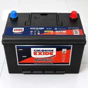 70Ah Chloride Exide PowerLast N70 Maintenance Free Car Battery 12V