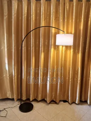 Bending Metallic Floor Lamps