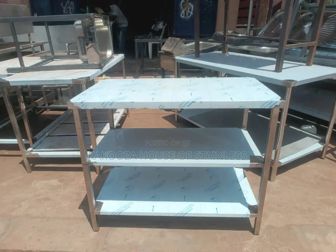 Stainless Steel Working Table 3 Shelves