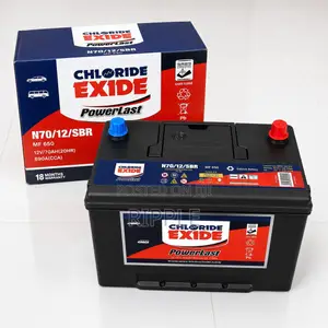 70Ah Chloride Exide PowerLast N70 Maintenance Free Car Battery 12V