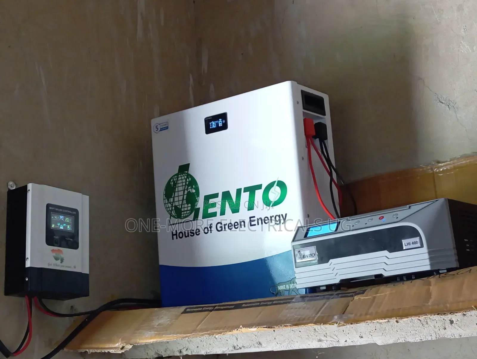 Efficiency Backup System Lithium Battery 200ah,900kva Inverter, Solar