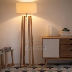 Bowl Wooden Floor Lamps