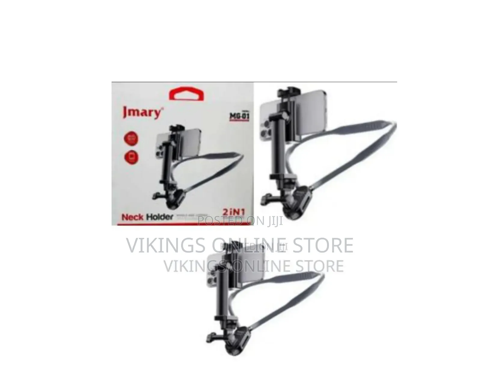 Jmary MG-01 2-in-1 Hands-Free Neck Holder