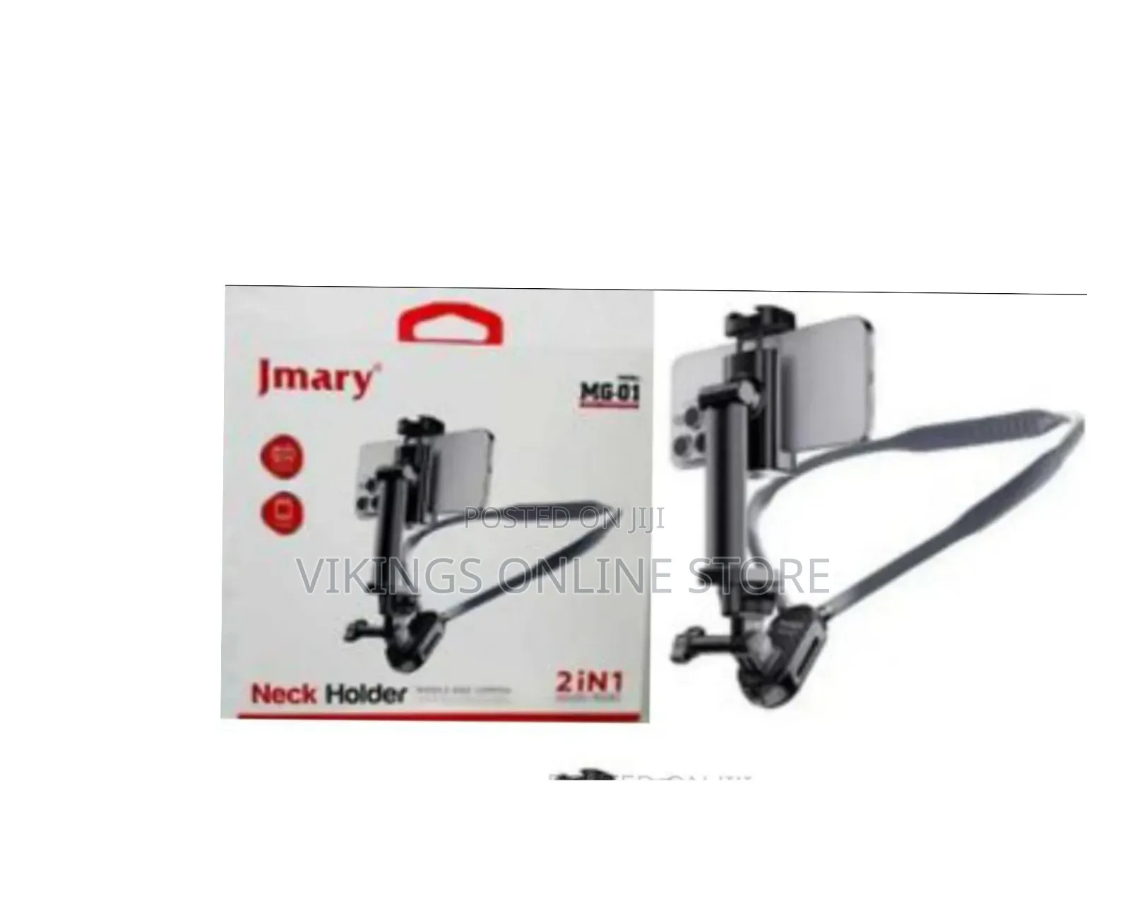 Jmary MG-01 2-in-1 Hands-Free Neck Holder