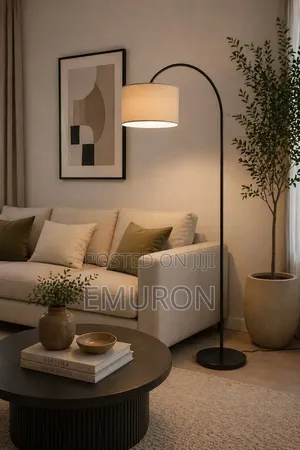 Classic Bending Metallic Floor Lamps