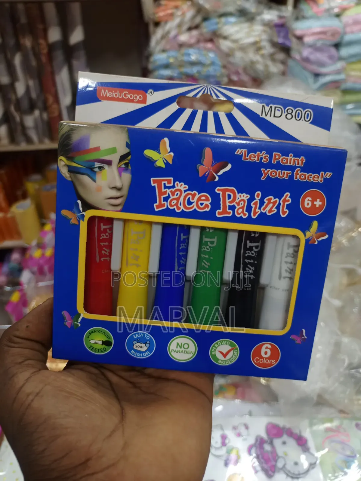 MeiduGaga Face Paint Set (Model MD800)