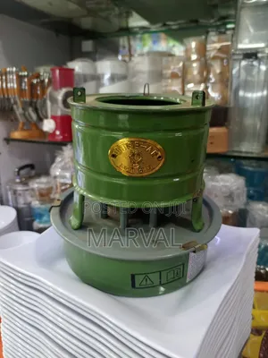 Portable Green Metal Kerosene Wick Stove