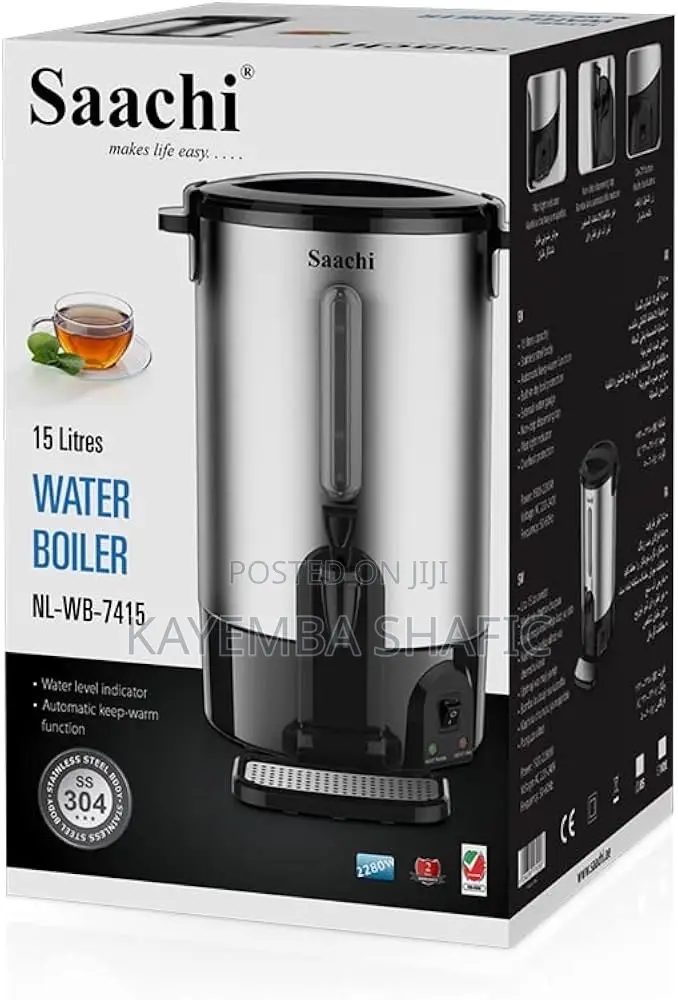 Saachi 15 Litre Electric Hot Water Boiler & Urn (NL-WB-7415)
