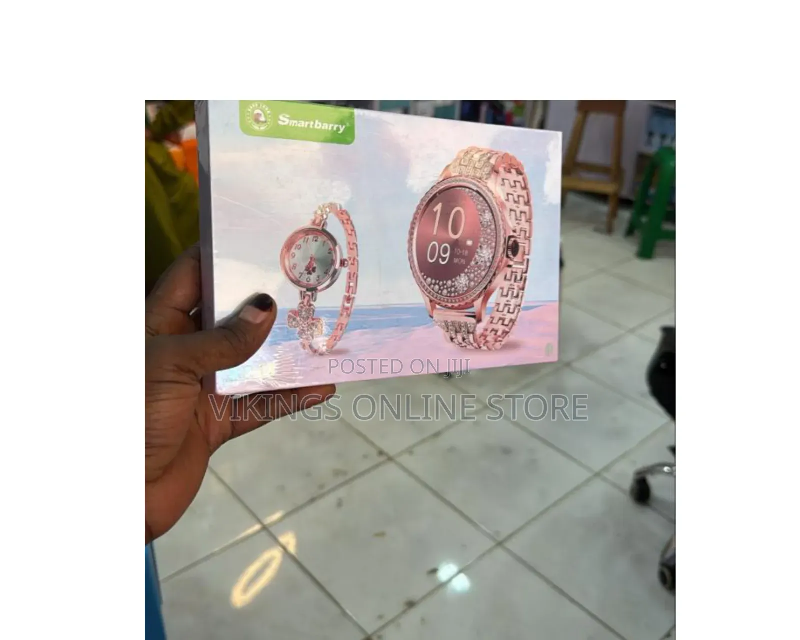Smartbarry A58 Plus 7-in-1 Smartwatch and Jewelry Gift Set