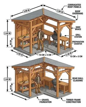 Wooden Structures & Wooden Construction Services in Uganda