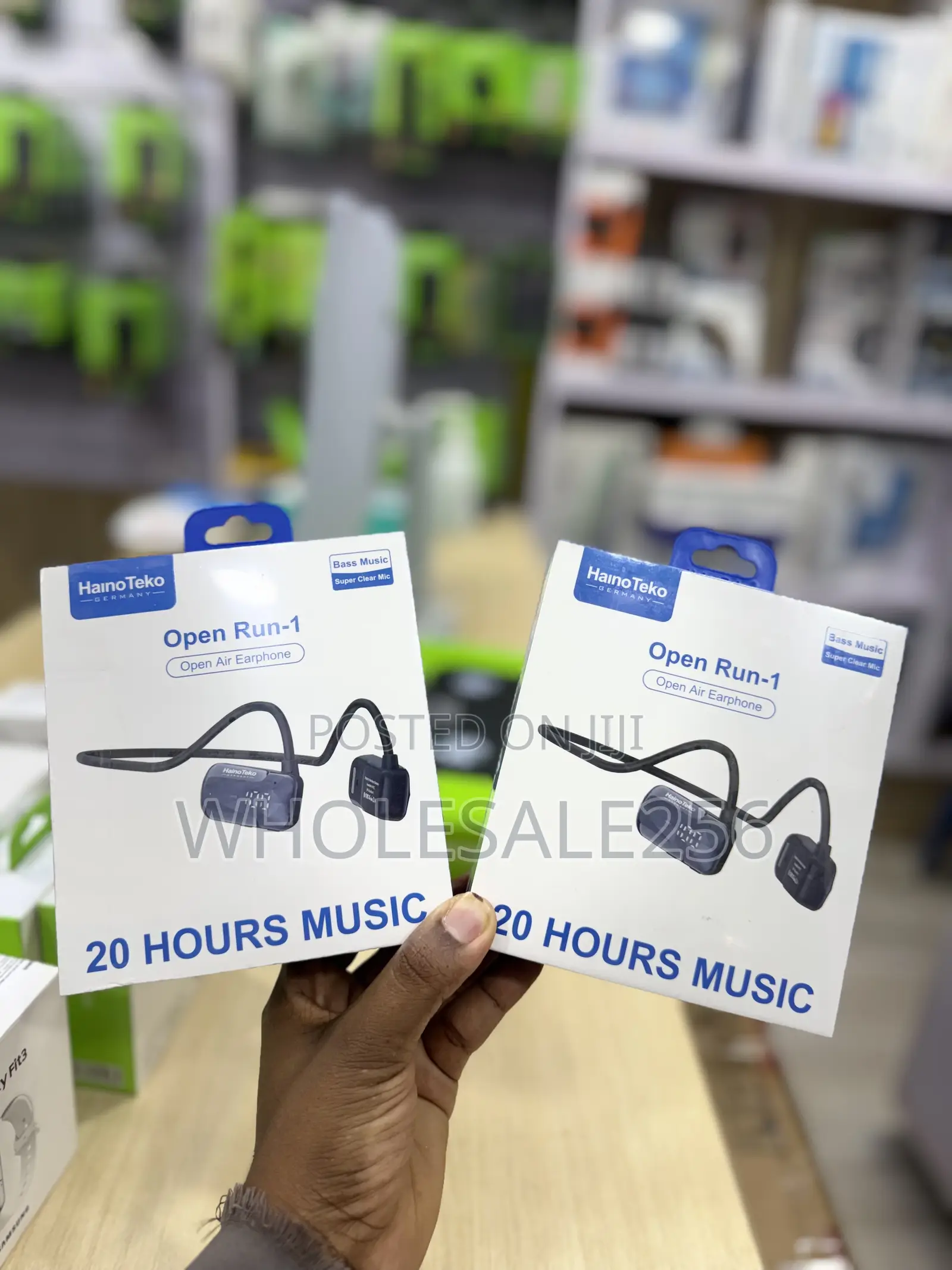 HainoTeko Open Run-1 EarPhones; Open Air Earphones