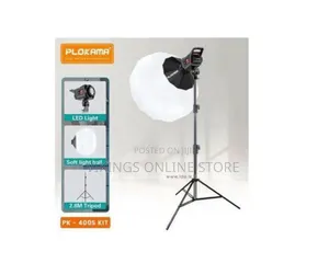 Plokama PK-400S Professional LED Studio Lighting Kit