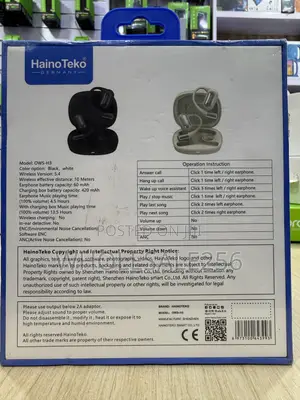 HainoTeko OpenFit OWS-H3 Earphones
