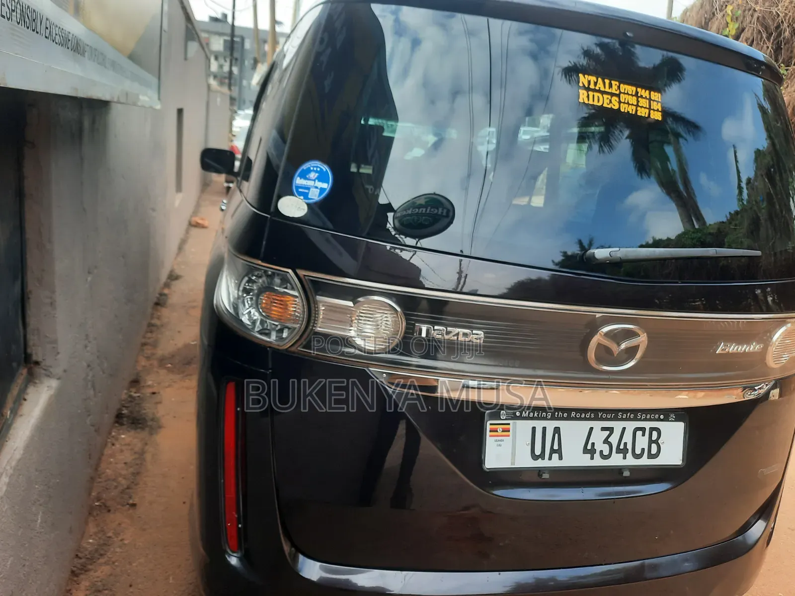 Mazda Biante 2010 Black
