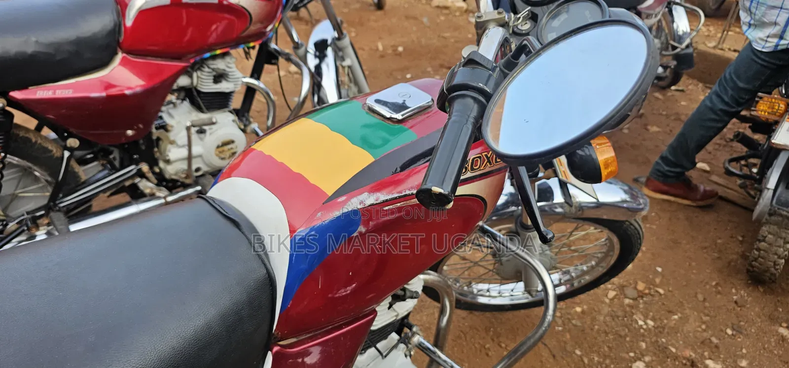 Bajaj Boxer 2023 Red