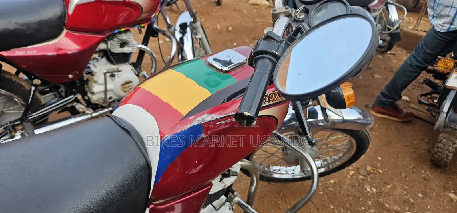 Bajaj Boxer 2023 Red