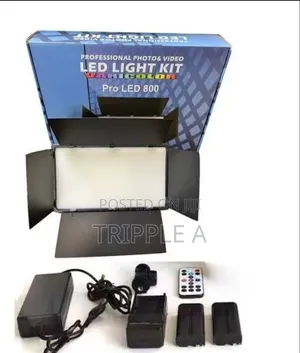 Super PRO LED 800 Video Making LED Light Kit