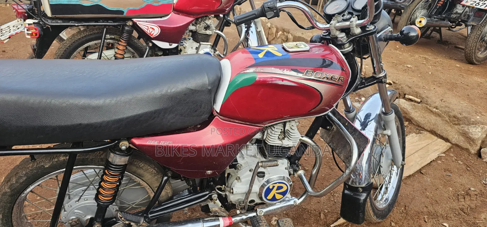 Bajaj Boxer 2023 Red