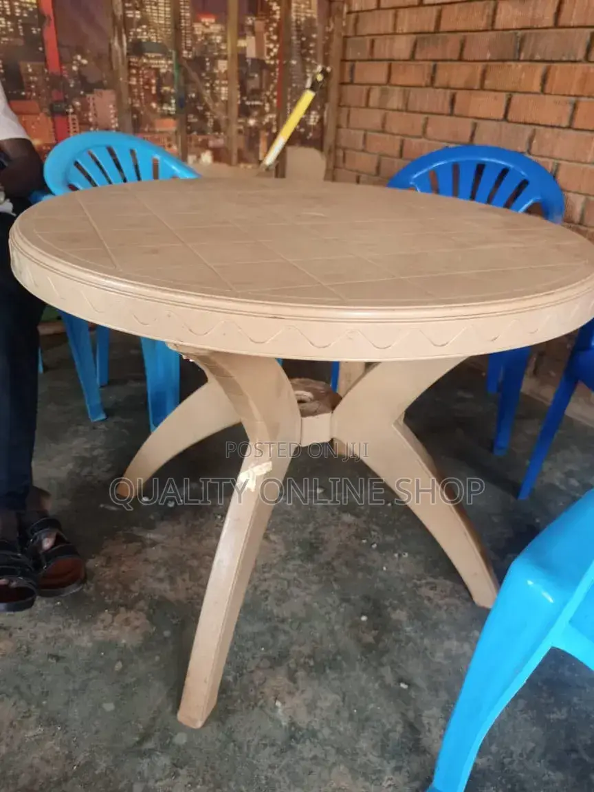Opposite Legs Plastic Table Plastic Table