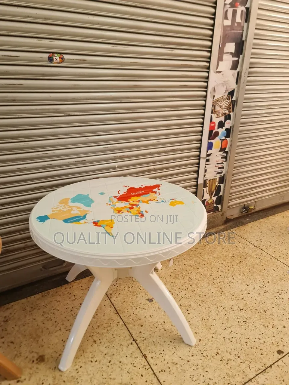 Opposite Legs Plastic Table Plastic Table