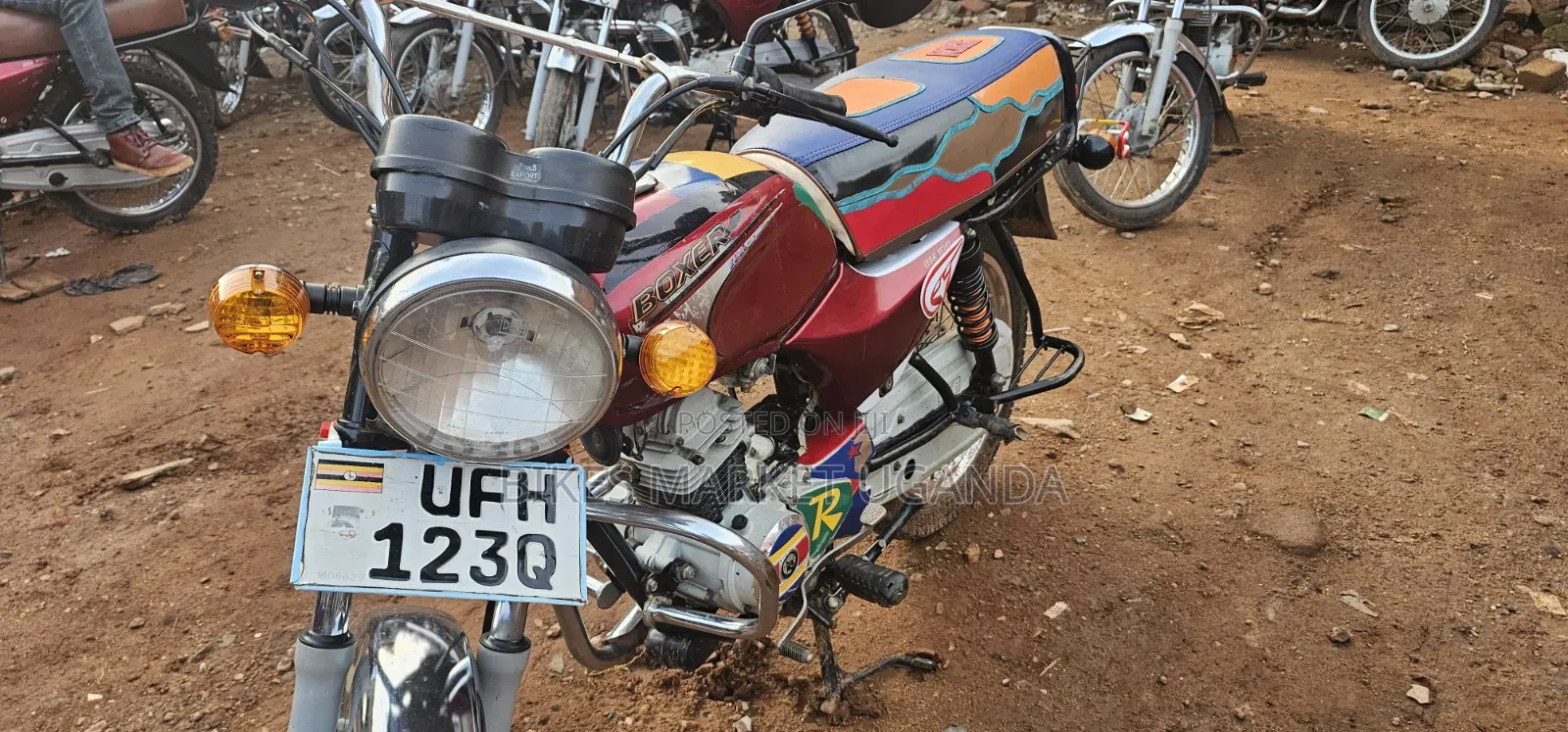 Bajaj Boxer 2023 Red