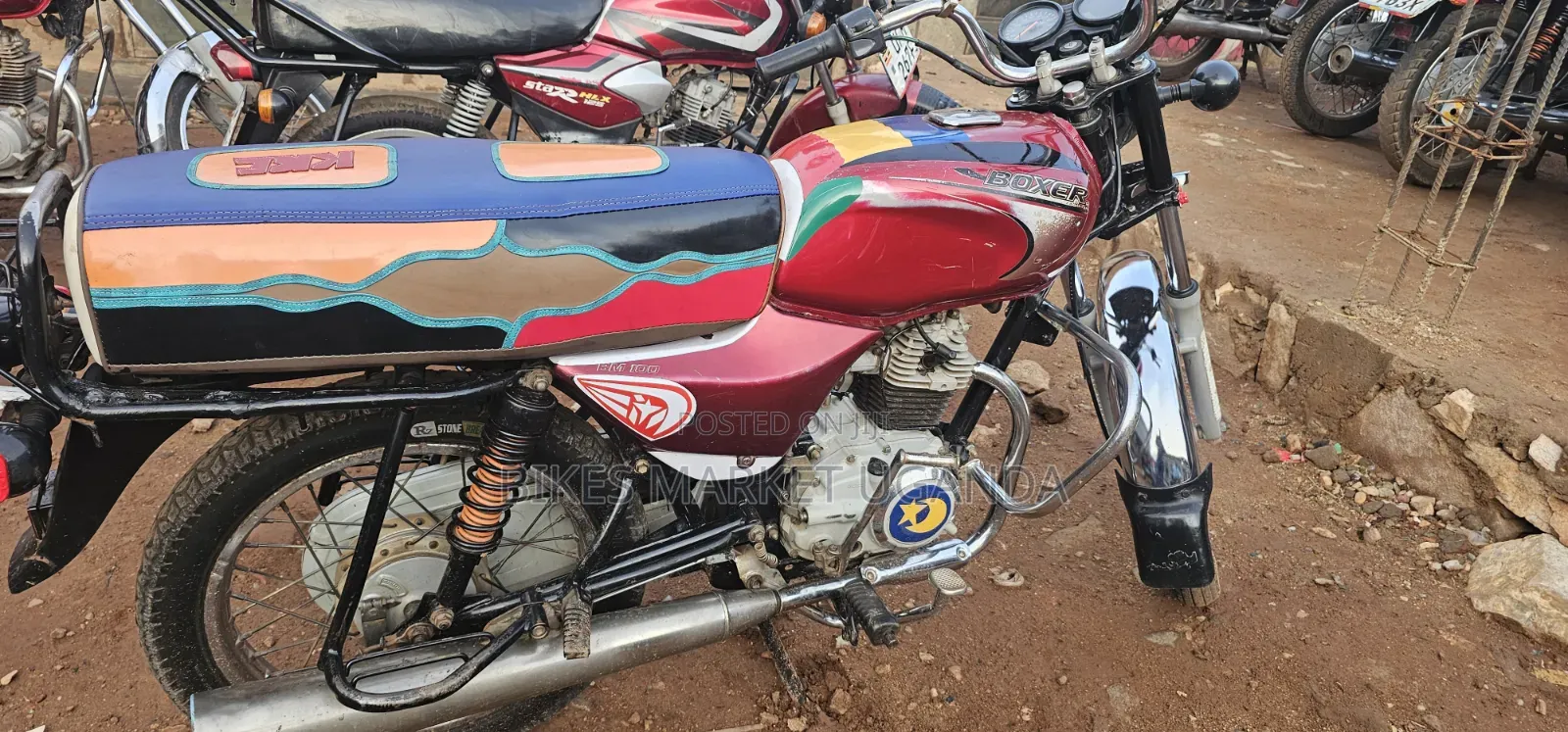 Bajaj Boxer 2023 Red