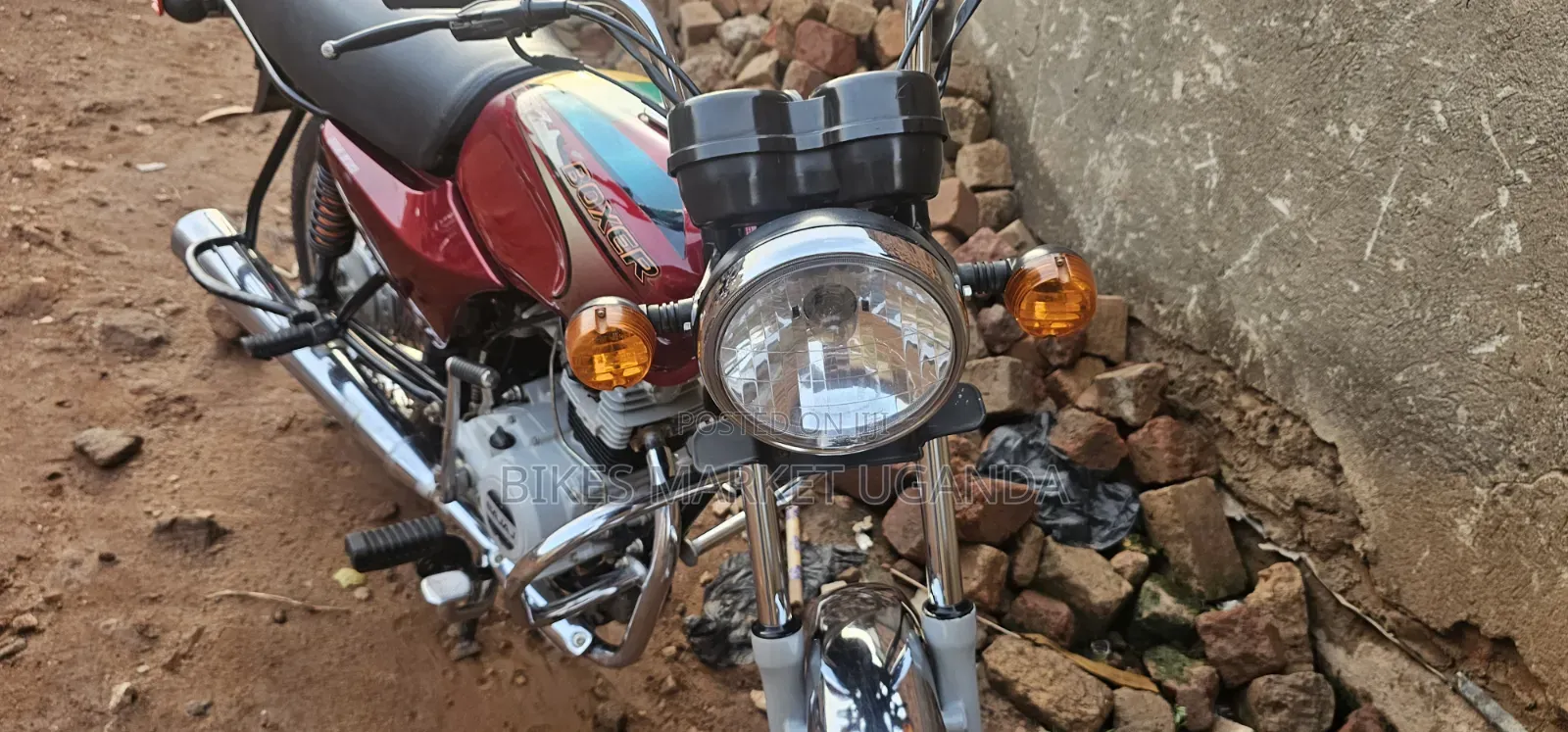 Bajaj Boxer 2025 Red