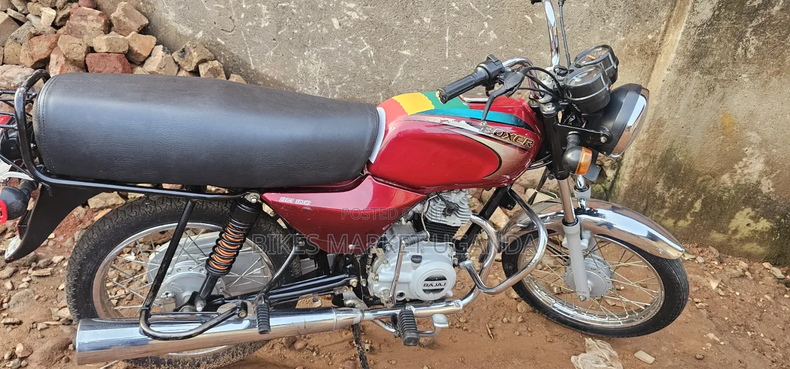 Bajaj Boxer 2025 Red