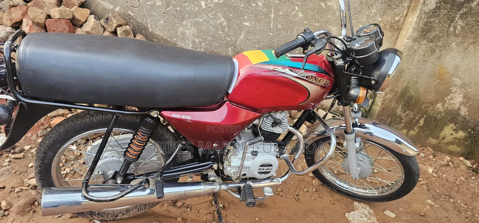 Bajaj Boxer 2025 Red