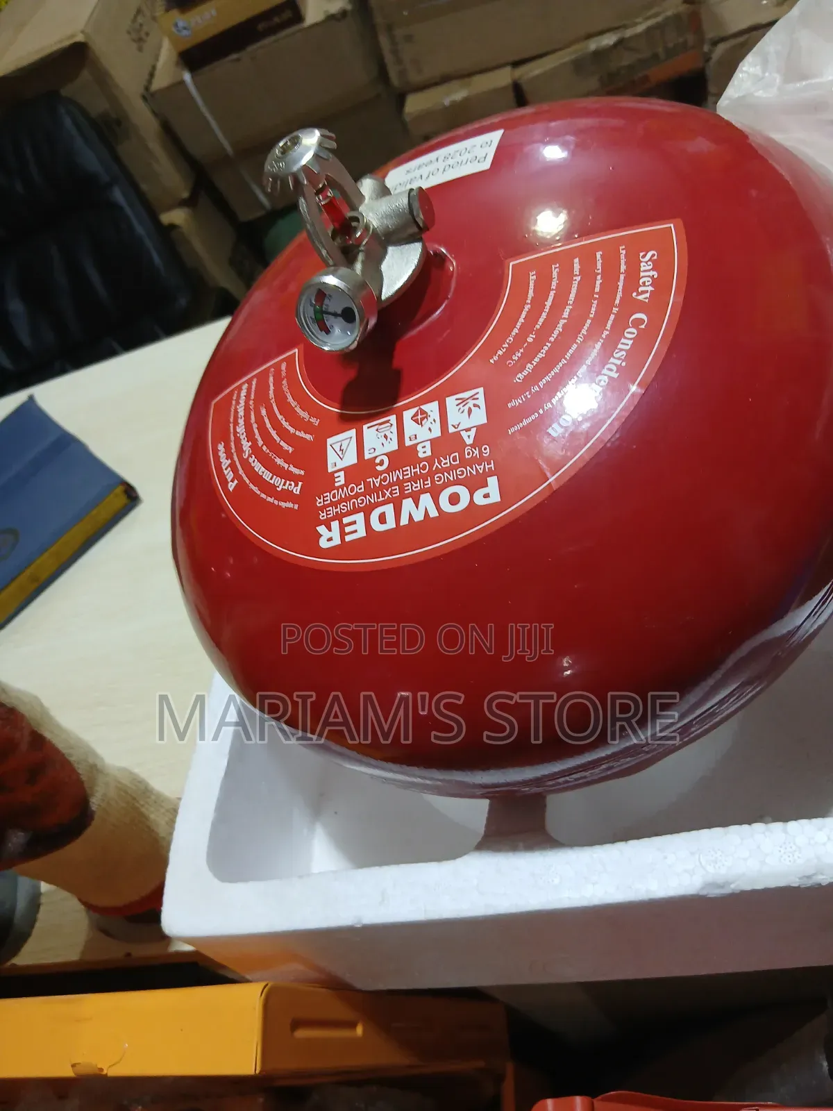 6 Kg ABC Dry Chemical Powder Hanging Automatic Fire