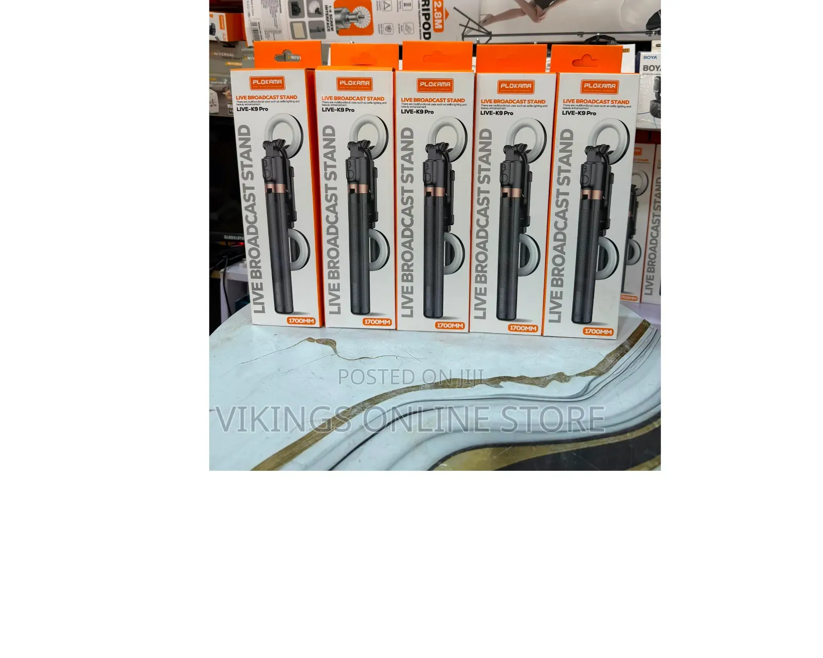 Plokama Live-K9 Pro 1700mm Live Broadcast Stand