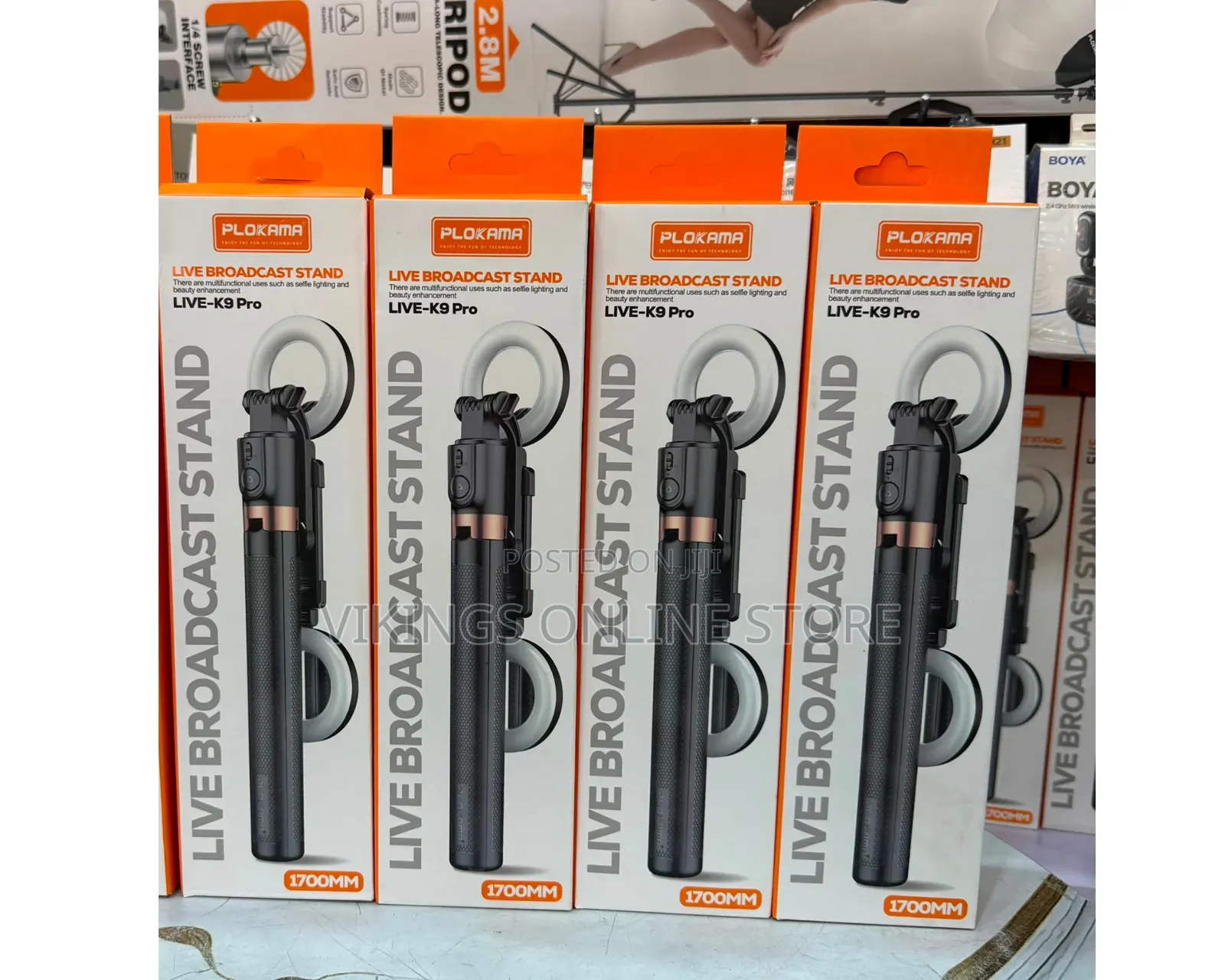 Plokama Live-K9 Pro 1700mm Live Broadcast Stand