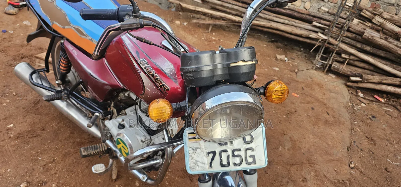 Bajaj Boxer 2021 Red