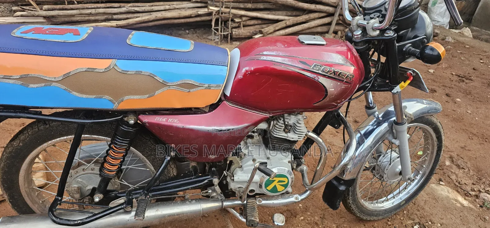 Bajaj Boxer 2021 Red