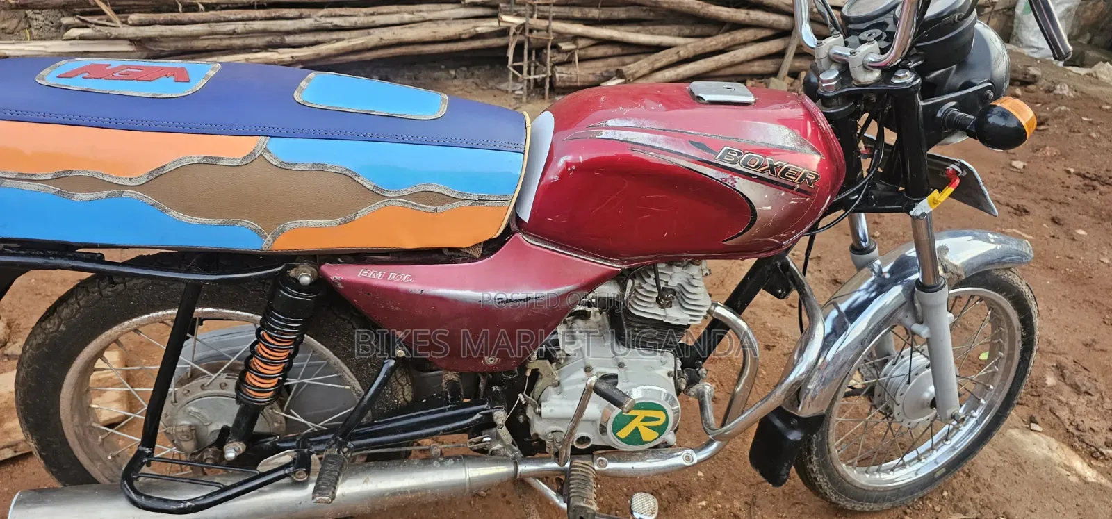 Bajaj Boxer 2021 Red