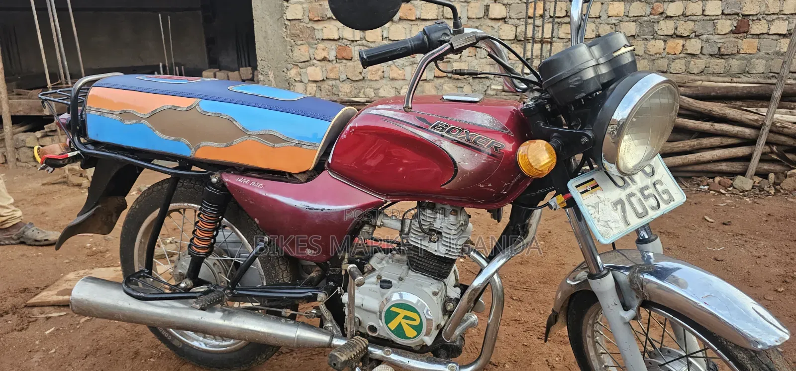 Bajaj Boxer 2021 Red